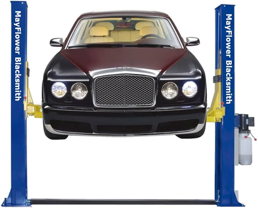Mayflower Tools Blacksmith Heavy Duty Base Plate Two Post Lift Car lift Max Lift Height 71" BP9000