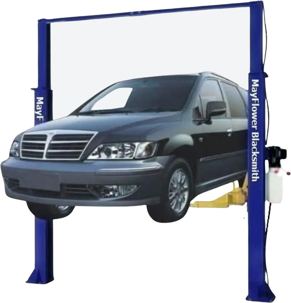 Mayflower Tools Blacksmith Heavy Duty Clear Floor Two Post Lift Car lift Max Lift Height 71" CF9000