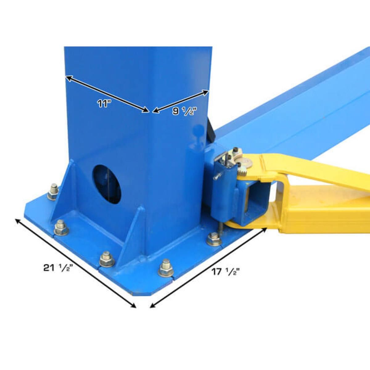 Atlas BP10000X 10,000lb 2 Post Vehicle Lift - Base Plate
