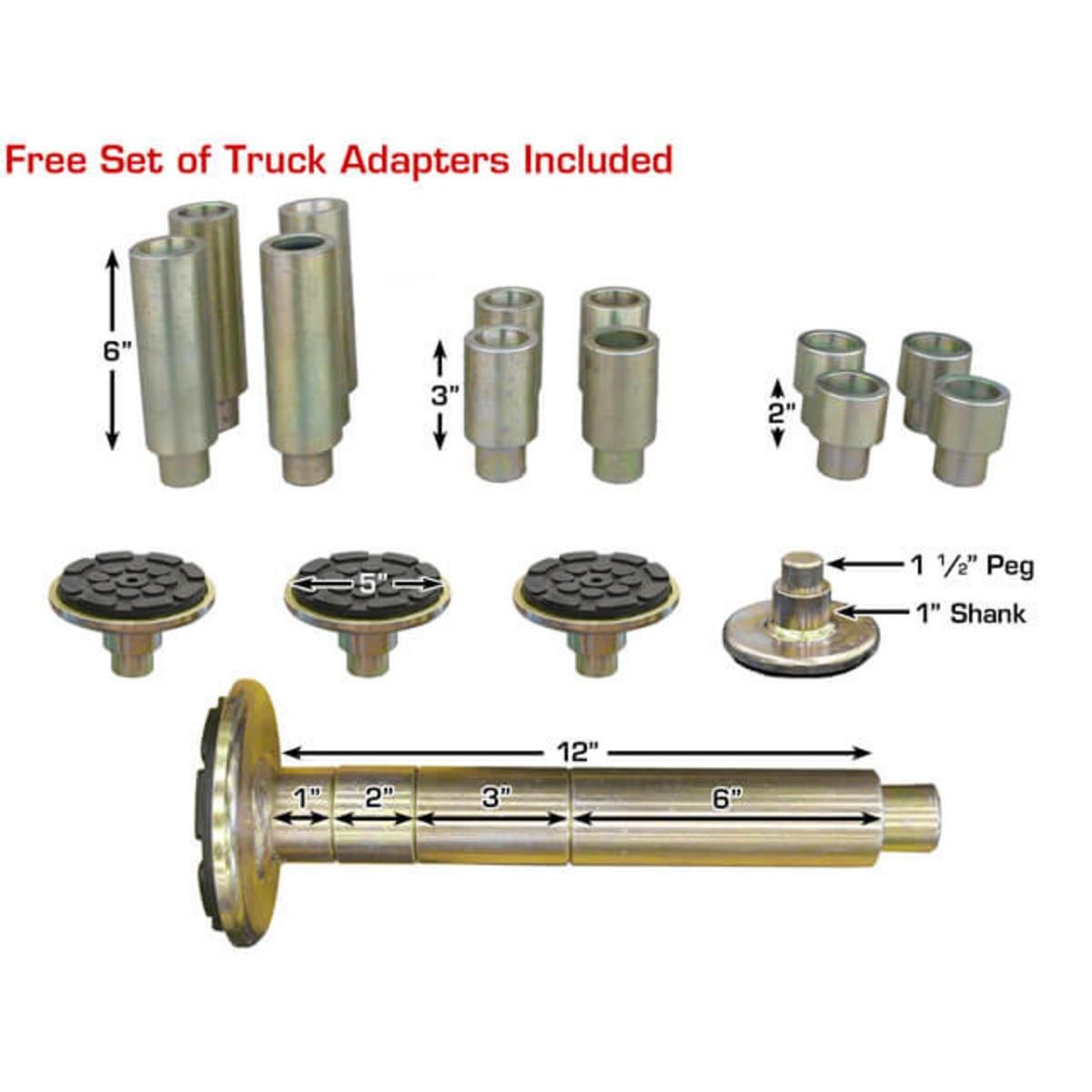 Atlas BP10000X 10,000lb 2 Post Vehicle Lift - Base Plate