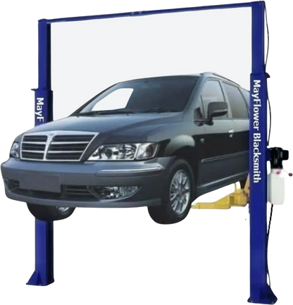 Mayflower Tools Blacksmith Heavy Duty Clear Floor Two Post Lift Car lift Max Lift Height 71&quot; CF9000