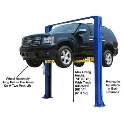 Atlas 9KOHX 9,000lb 2 Post Vehicle Lift