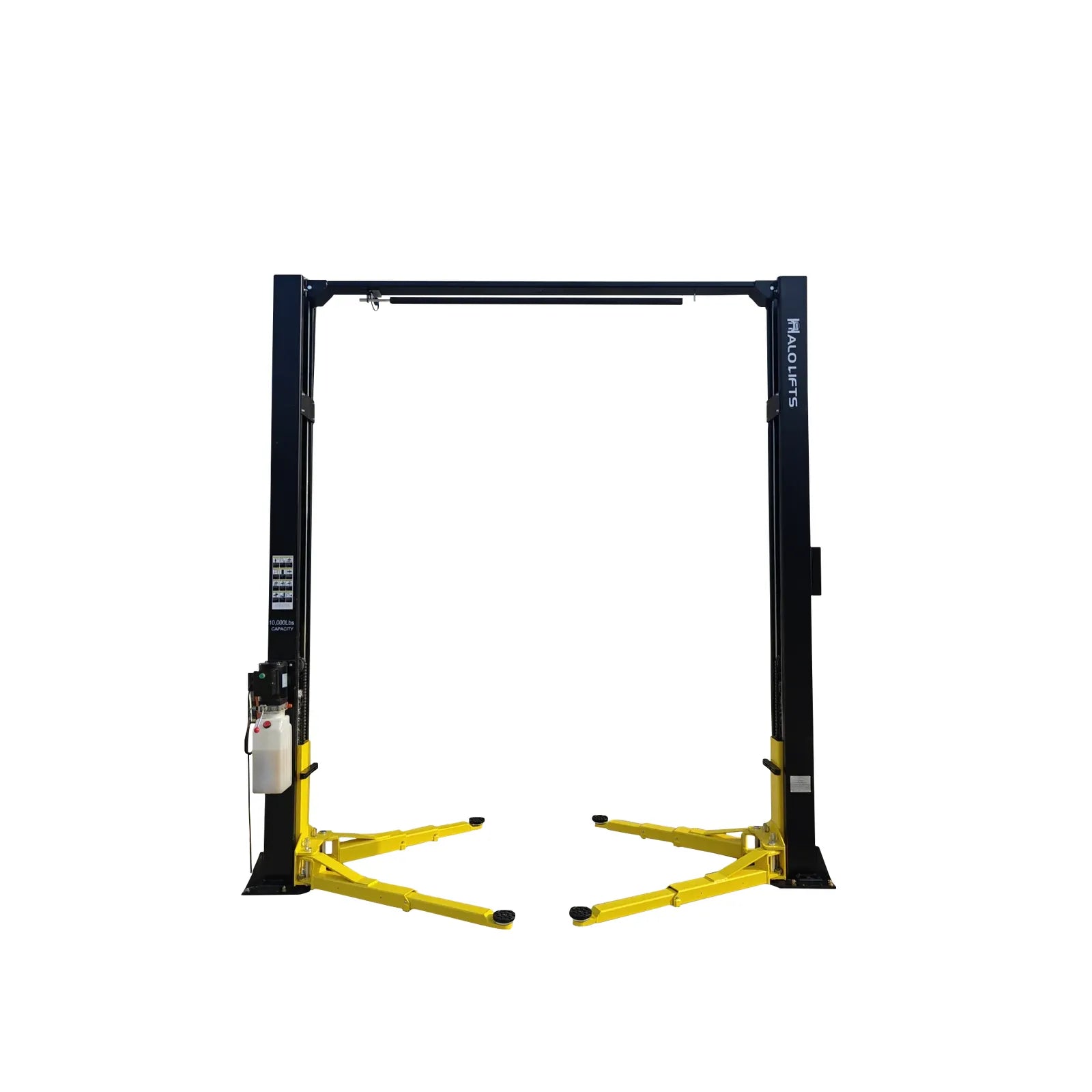 HALO LIFTS Clear Floor 2 Post Car Lift - 14,000 LB Capacity