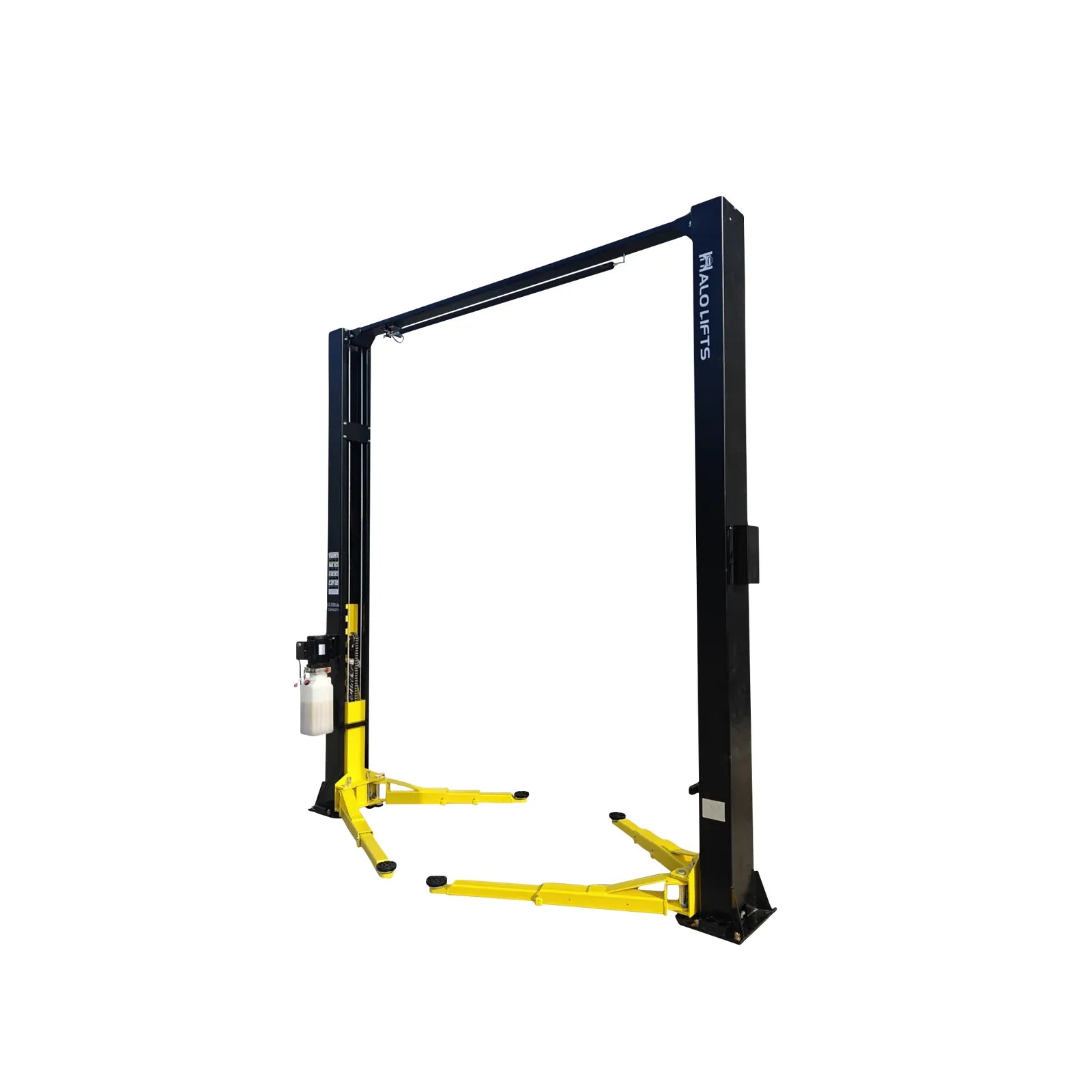 HALO LIFTS Clear Floor 2 Post Car Lift - 14,000 LB Capacity
