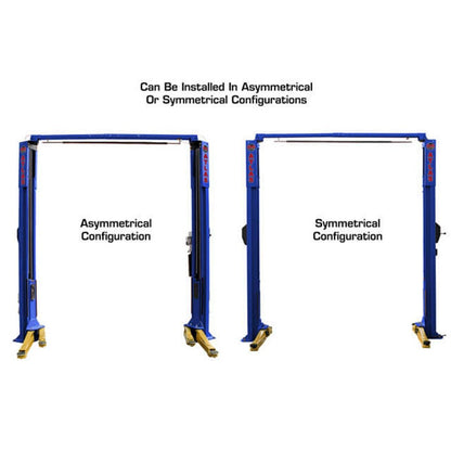 Atlas PVL10 10,000lb 2 Post Vehicle Lift - ALI Certified