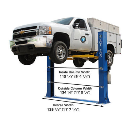 Atlas BP10000X 10,000lb 2 Post Vehicle Lift - Base Plate